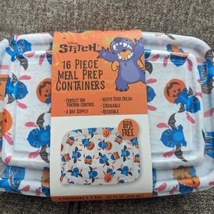 Halloween theme Stitch meal prep containers